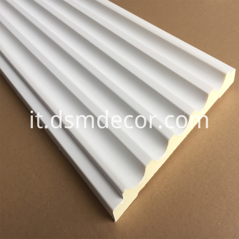 Pilastri decorativi scanalati in poliuretano Polyurethane Fluted Decorative Pilasters